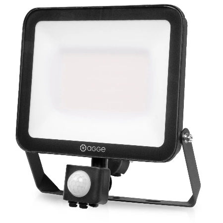 AGGE Floodlight 3-in-1 50W ulkovalaisin liiketunnistimella