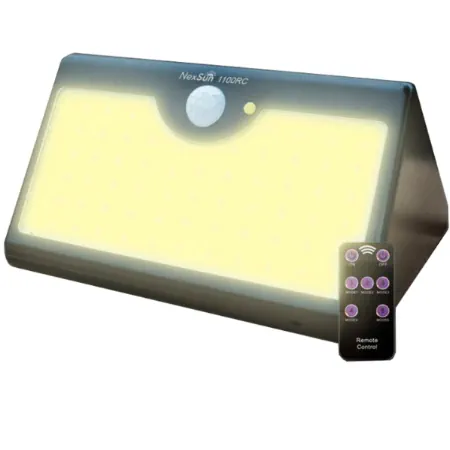 NexSun Solar 1100 RC ulkovalaisin liiketunnistimella
