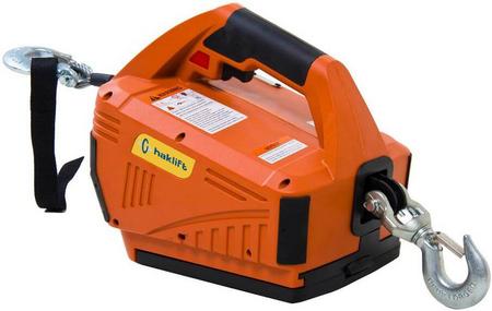 Akkukäyttöinen vaijeritalja 450 kg, Haklift