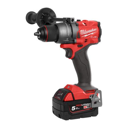 Milwaukee M18 FDD3-502X Akkuporakone sisältää akun ja laturin