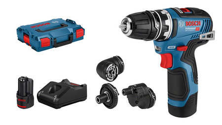 Bosch GSR 12V-35 FC Akkuporakone sis. akun ja laturin