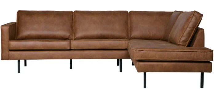 BePureHome Dotty ruskea kulmasohva