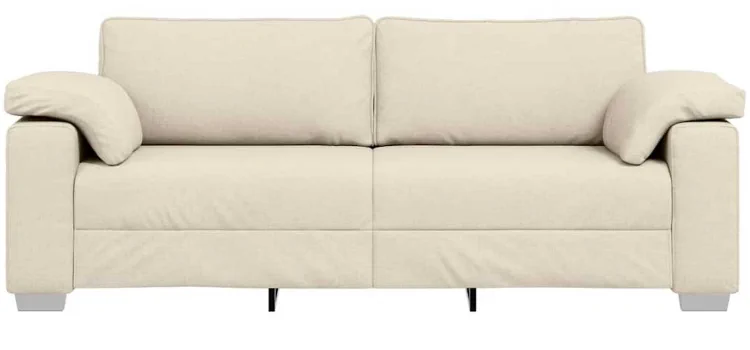 VidaXL Sohva tyynyllä Beige