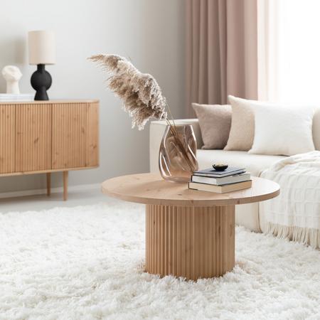 Taimi pyöreä sohvapöytä Ø80 cm hiekka