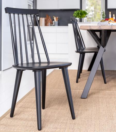 Rowico Home Lotta pinnatuoli musta