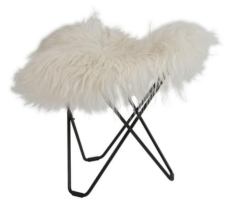 Cuero Flying Goose Iceland jakkara/rahi Wild White, musta jalka