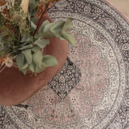 Royal Palace viskoosimatto pyöreä Ø100 cm roosa