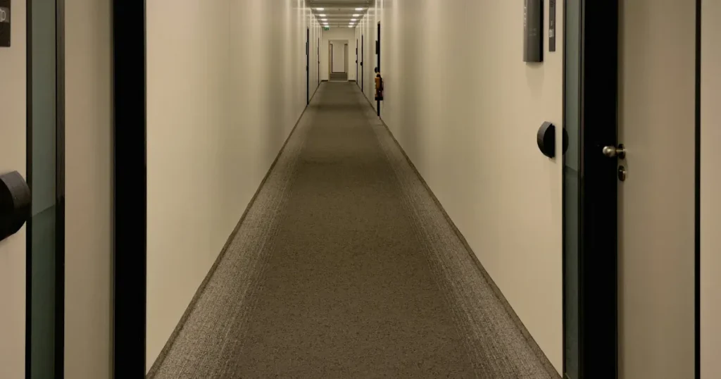 Paras käytävämatto testi