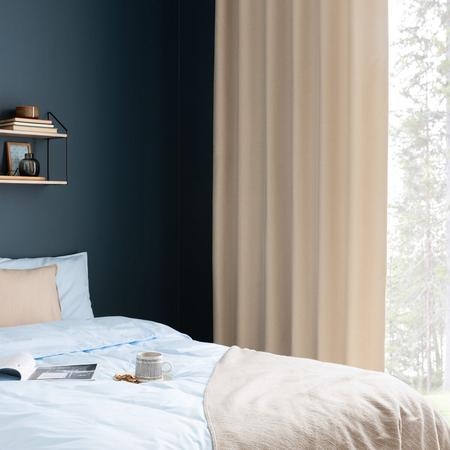 Pinja pimentävä verho 2kpl 270x280 cm beige (B-10 2166)