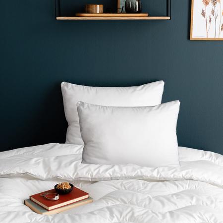 Unia Premium parisängyn peitto- ja tyynysetti valkoinen