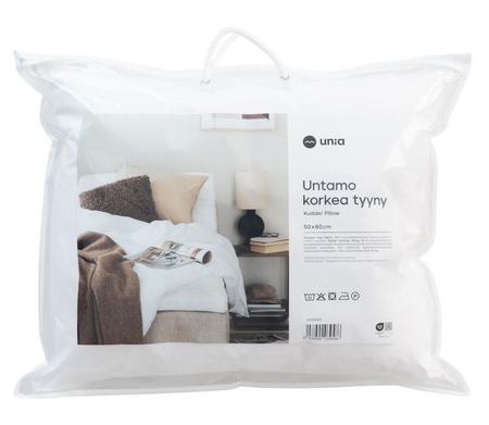 Unia Untamo untuvankaltainen korkea tyyny 50x60 cm