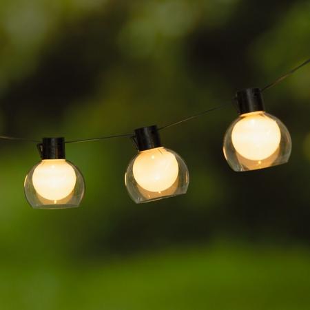 Tarmo Domel aurinkokenno/ladattava valoketju musta/valkoinen