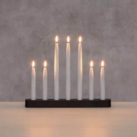 Finnlumor 7 kynttilän kynttelikkö kauko-ohjattava