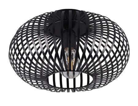 Trio Johann kattovalaisin E27 30 cm mattamusta