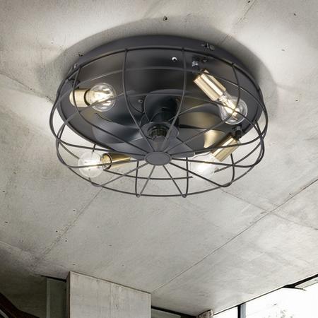 Trio Trondheim kattotuuletin mattamusta