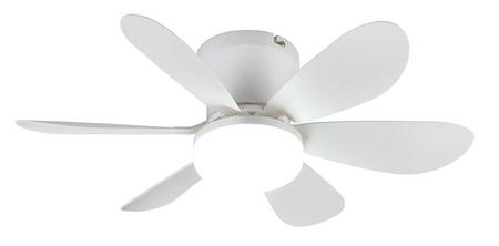 Trio Lund led tuuletinkattovalaisin Ø53 cm mattavalkoinen