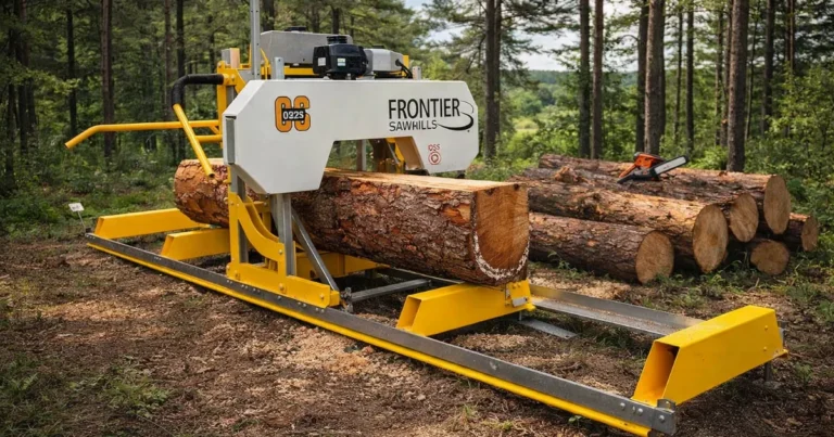 Frontier OS 23 tukkivannesaha arvostelu