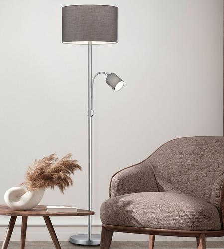 Trio Hotel lattiavalaisin harmaa