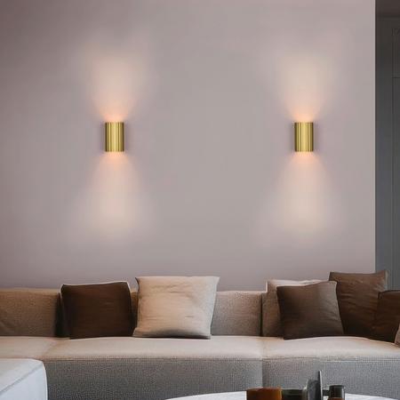 Trio Soka seinävalaisin 2xGU10 kulta