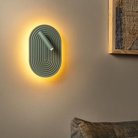 Lucide Carmino seinävalaisin vaaleanvihreä