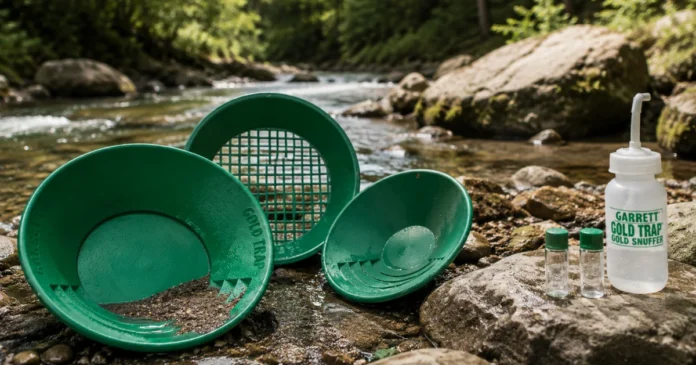 Garrett Gold Pan vaskoolisetti arvostelu