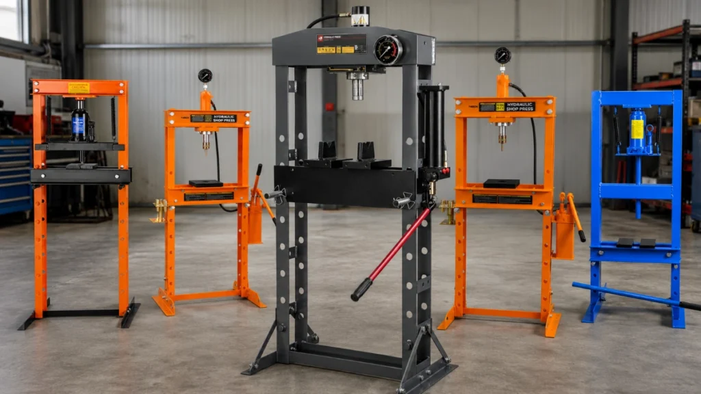 Paras hydrauliprässi testi ja vertailu