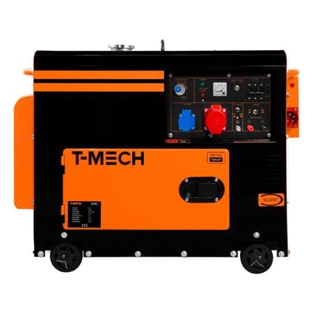 T-Mech kannettava hiljainen dieselgeneraattori kolmivaiheinen 400V