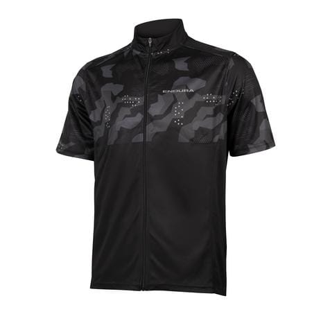 Endura Hummvee Ray S/S Jersey pyöräilypaita - Musta - L
