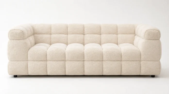 3-istuttava Sohva Elise - Beige Teddy arvostelu