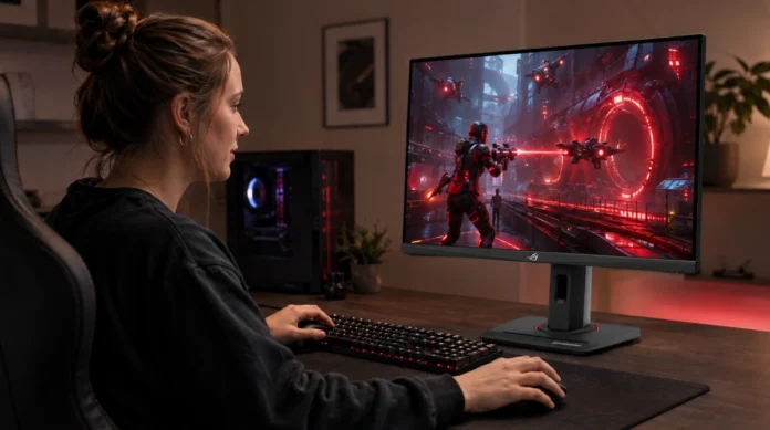 asus-xg27ucs-27-pelinaytto-arvostelu Asus Xg27ucs 27" 3840 X 2160pixels Fast Ips 16:9 160hz arvostelu