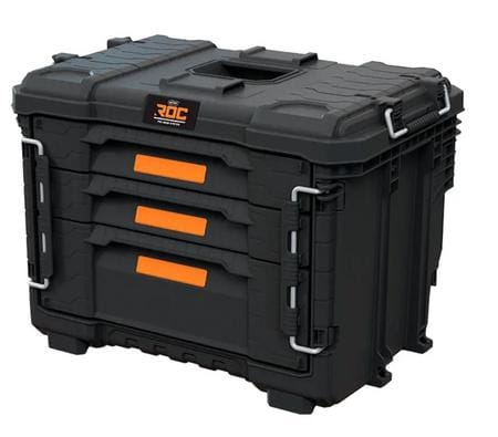 Keter ROC Pro Gear 2.0 -Vetolaatikosto 3 laatikkoa