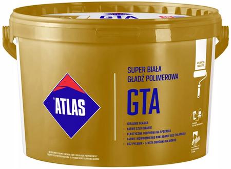 Atlas GTA Polymer Kipsi 18 kg supervalkoinen