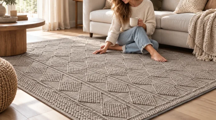 Fanni K Juuri villamatto 160x230 cm beige/harmaa arvostelu